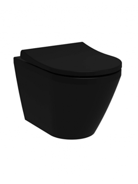 Vitra Integra Round Rim-ex Mat Siyah Asma Klozet